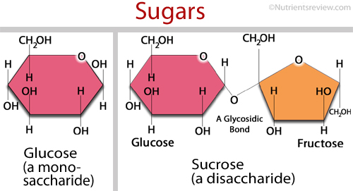 Sugar chemical formula picture